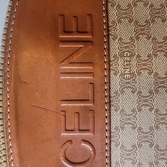 CELINE MACADAM COSMETIC POUCH/CLUTCH - Picture 3 of 10